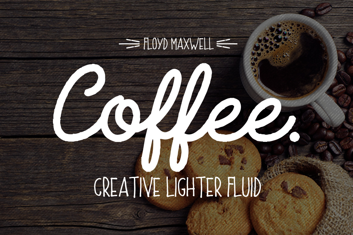 Coffee Font + Extras: A Warm and Charming Typeface Duo