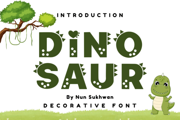 Dinosaur Font: Unleash Prehistoric Playfulness