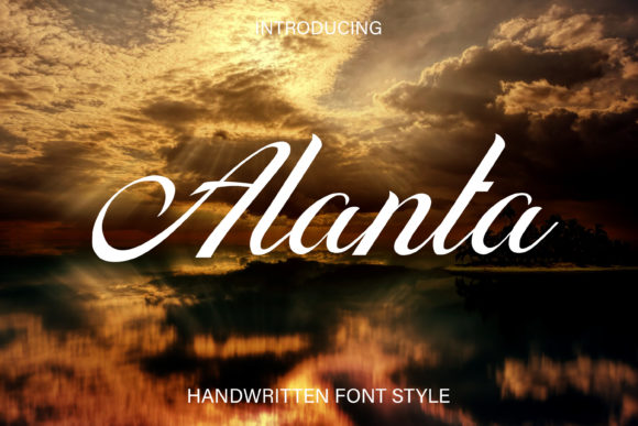 Discover Alanta: A Handwritten Font with Timeless Elegance