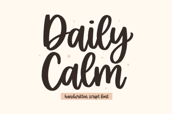 Discover the Daily Calm Font for Your Projects