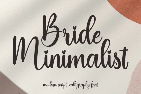 Discover the Elegance of Bride Minimalist Font