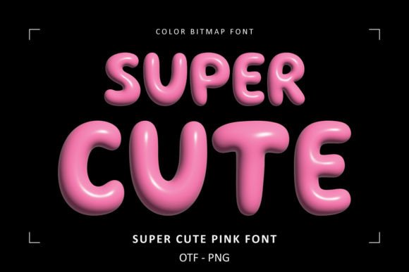 Discover the Super Cute Pink Font