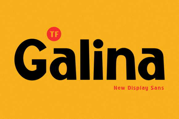 Galina Font: A Modern Typeface with Retro Charm