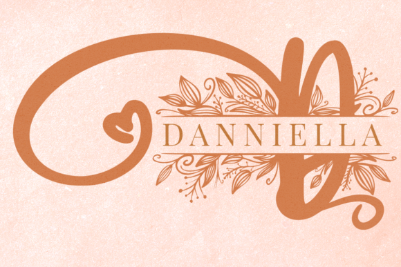 Love Eberline Monogram Font: Festive Elegance