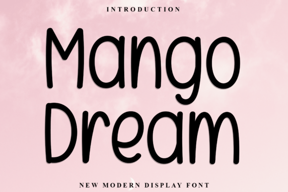 Mango Dream Font: A Handwritten Typeface for Timeless Designs
