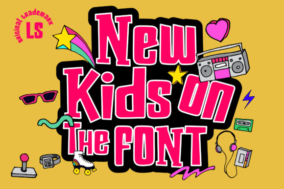 New Kids on the Font: A Playful Display Typeface
