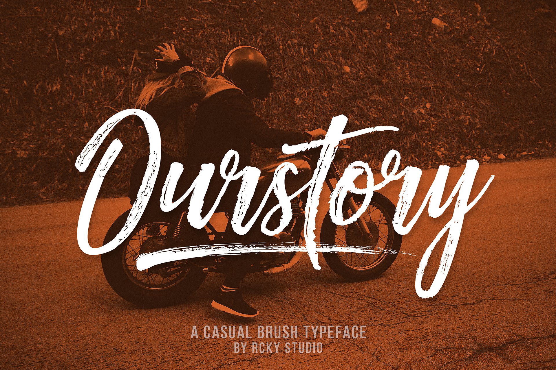 Ourstory Font Duo: A Modern Brush Typeface for Designers