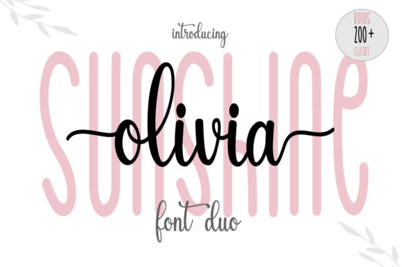 Sunshine Olivia: A Font That Dances with Creative Potential