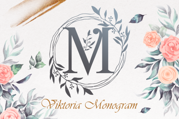 Viktoria Monogram: A Stylish Font for Modern Design